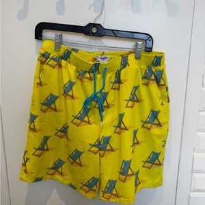 Mosmann Australia Positano Yellow Swim Trunks size large